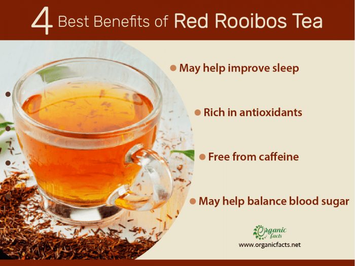 12 Asombrosos Beneficios Para La Salud Del Té Rojo Rooibos