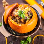 Calabaza Rellena: Una Deliciosa Comida De Acción De Gracias